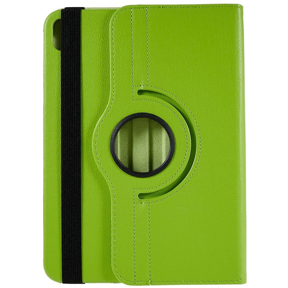 EIDERWOOD iPad 10.9" (2022) Klassisk Læder Flip Cover m. 360⁰ Ståfunktion - Grøn