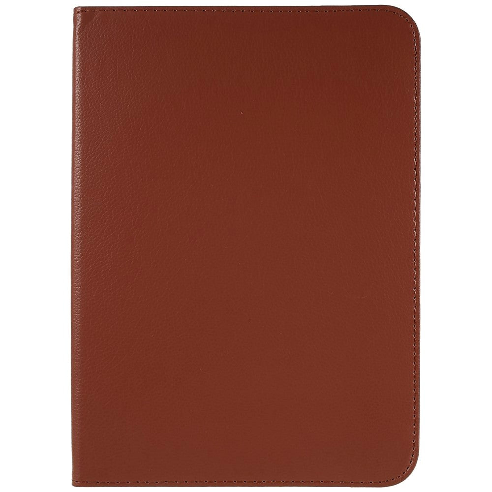 EIDERWOOD iPad 10.9" (2024/2022) Klassisk Læder Flip Cover m. 360⁰ Ståfunktion - Brun