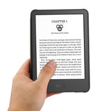 Amazon Kindle 11th Generation (2022) Kunstlæder Flip Cover m. Vågeblus Funktion - Enhjørning