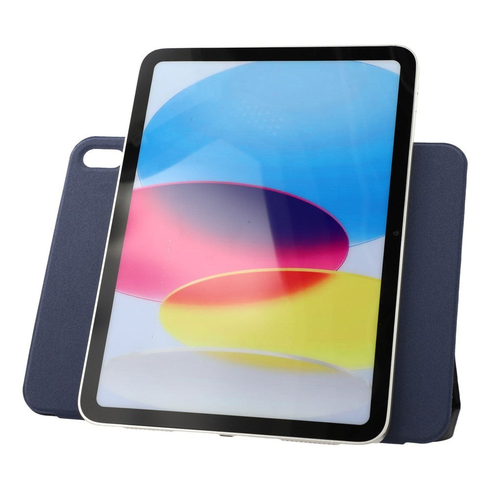EIDERWOOD iPad 11" (2025) / iPad 10.9" (2024/2022) Magnetisk Tri-Fold Flip Cover - Mørkeblå