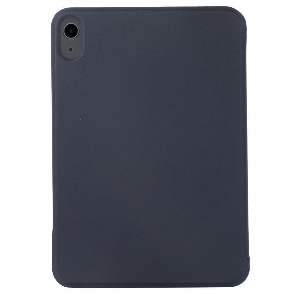 EIDERWOOD iPad 10.9" (2022) Magnetisk Tri-Fold Flip Cover - Mørkeblå