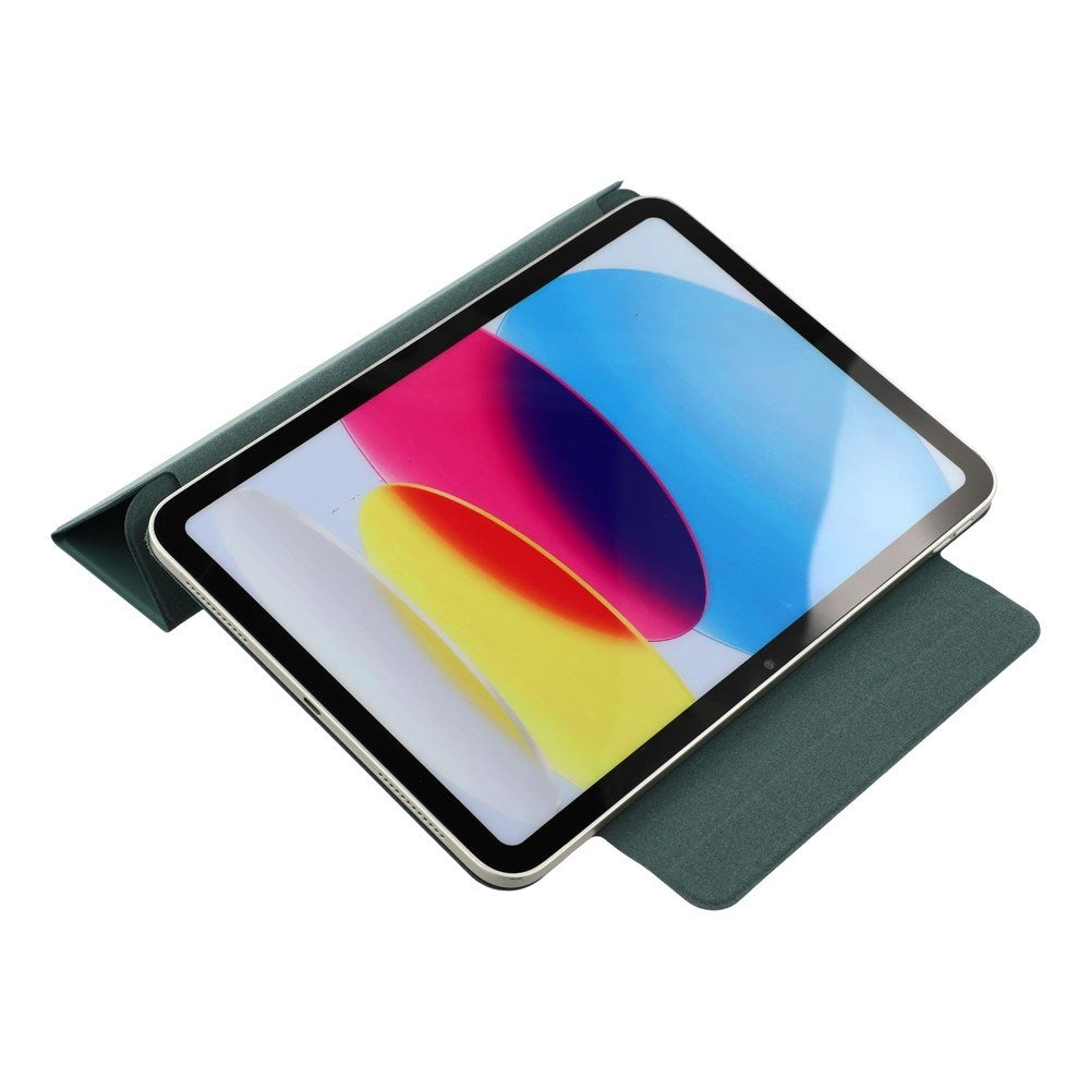 EIDERWOOD iPad 11" (2025) / iPad 10.9" (2024/2022) Magnetisk Tri-Fold Flip Cover - Grøn