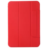 EIDERWOOD iPad 10.9" (2022) Magnetisk Tri-Fold Flip Cover - Rød