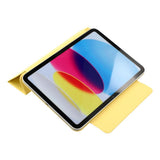 EIDERWOOD iPad 11" (2025) / iPad 10.9" (2024/2022) Magnetisk Tri-Fold Flip Cover - Gul