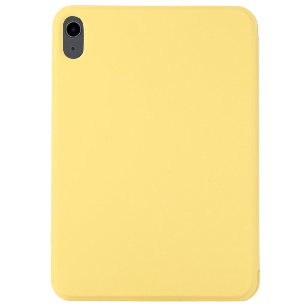 EIDERWOOD iPad 10.9" (2022) Magnetisk Tri-Fold Flip Cover - Gul