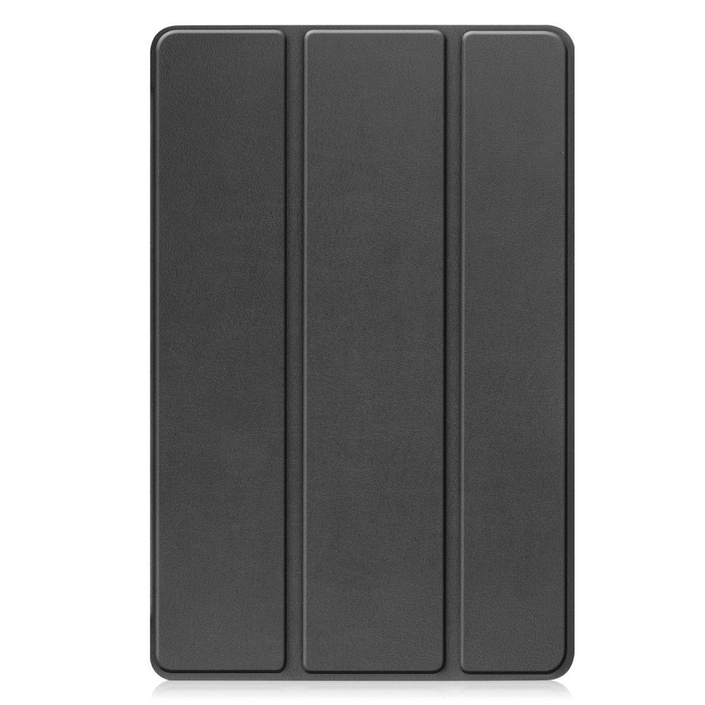 Lenovo Tab P11 Gen. 2 Tri-fold Læder Flip Cover m. Vågeblus Funktion - Sort