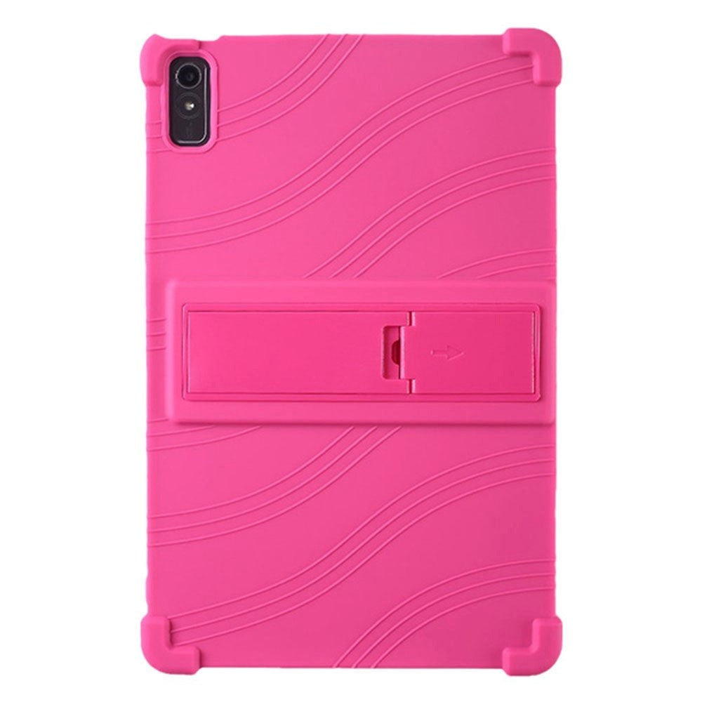 Lenovo Tab P11 Gen. 2 Plus Silikone Cover m. Ståfunktion - Lyserød