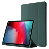 EIDERWOOD iPad Pro 11" (2022 / 2021 / 2020 / 2018) Tri-Fold Kunstlæder Flip Cover - Mørkegrøn