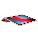 EIDERWOOD iPad Pro 11" (2022 / 2021 / 2020 / 2018) Tri-Fold Kunstlæder Flip Cover - Lyserød