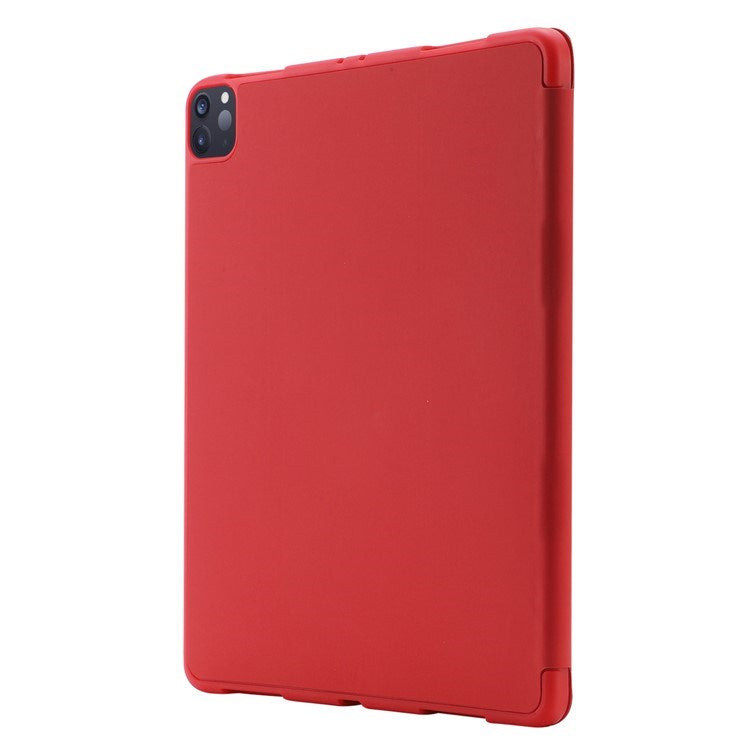 EIDERWOOD iPad Pro 11" (2022 / 2021 / 2020 / 2018) Tri-Fold Kunstlæder Flip Cover - Rød