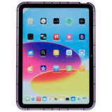 iPad 10.9" (2022) Fleksibelt Bagside Cover - Riller - Lilla