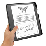 Amazon Kindle Scribe 11th Generation (2022) Origami Kunstlæder Flip Cover m. Pen Holder - Sort