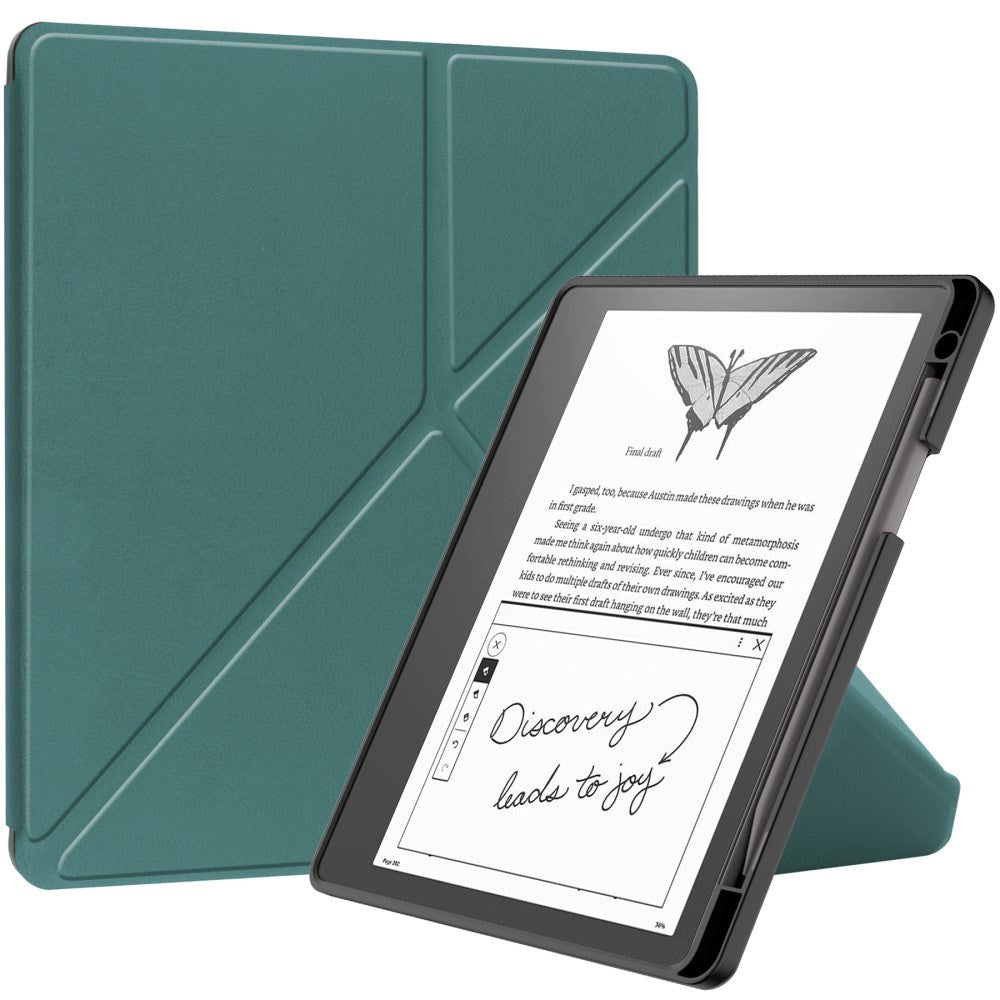 Amazon Kindle Scribe 11th Generation (2022) Origami Kunstlæder Flip Cover m. Pen Holder -