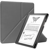 Amazon Kindle Scribe 11th Generation (2022) Origami Kunstlæder Flip Cover m. Pen Holder - Grå