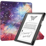 Amazon Kindle Scribe 11th Generation (2022) Origami Læder Flip Cover m. Pen Holder - Galakse