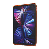iPad Pro 11" (2022 / 2021 / 2020 / 2018) Fleksibelt Plastik Bagside Cover - Riller - Gennemsigtig / Brun