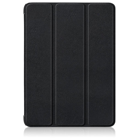 OnePlus Pad / Oppo Pad 2 Tri-Fold Læder Flip Cover m. Standerfunktion - Sort