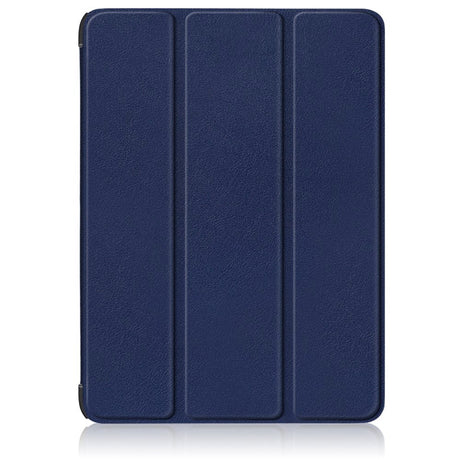 OnePlus Pad / Oppo Pad 2 Tri-Fold Læder Flip Cover m. Standerfunktion - Blå