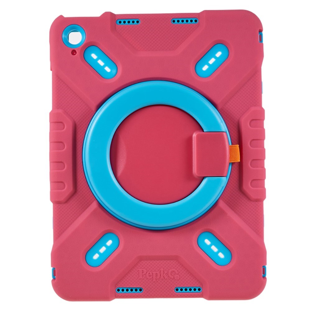 Pepkoo iPad 11" (2025) / 10.9" (2024 / 2022) Børne Cover m. Kickstand - Lyserød / Blå