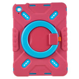 Pepkoo iPad 11" (2025) / 10.9" (2024 / 2022) Børne Cover m. Kickstand - Lyserød / Blå