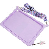 iPad 10.2" (2021 / 2020 / 2019) / Air 10.5" (2019) / Pro 10.5" Silikone Bagside Cover m. Stander, Print & Strop - Enhjørning