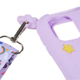 iPad Air (2022 / 2020) / Pro 11 (2022 / 2021 / 2020 / 2018) Silikone Bagside Cover m. Stander, Print & Strop - Enhjørning