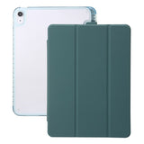 EIDERWOOD iPad 10.9" (2022) Tri-Fold Kunst Læder Flip Cover m. Apple Pencil Holder - Grøn