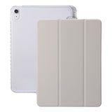 EIDERWOOD iPad 10.9" (2024/2022) Tri-Fold Kunst Læder Flip Cover m. Apple Pencil Holder - Creme