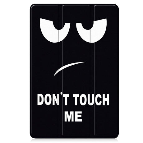 Google Pixel Tablet Læder Cover m. Standerfunktion - "Don't Touch Me"