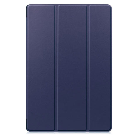 Samsung Galaxy Tab S9+ (Plus) Tri-Fold Læder Flip Cover m. Pencil Holder - Mørkeblå