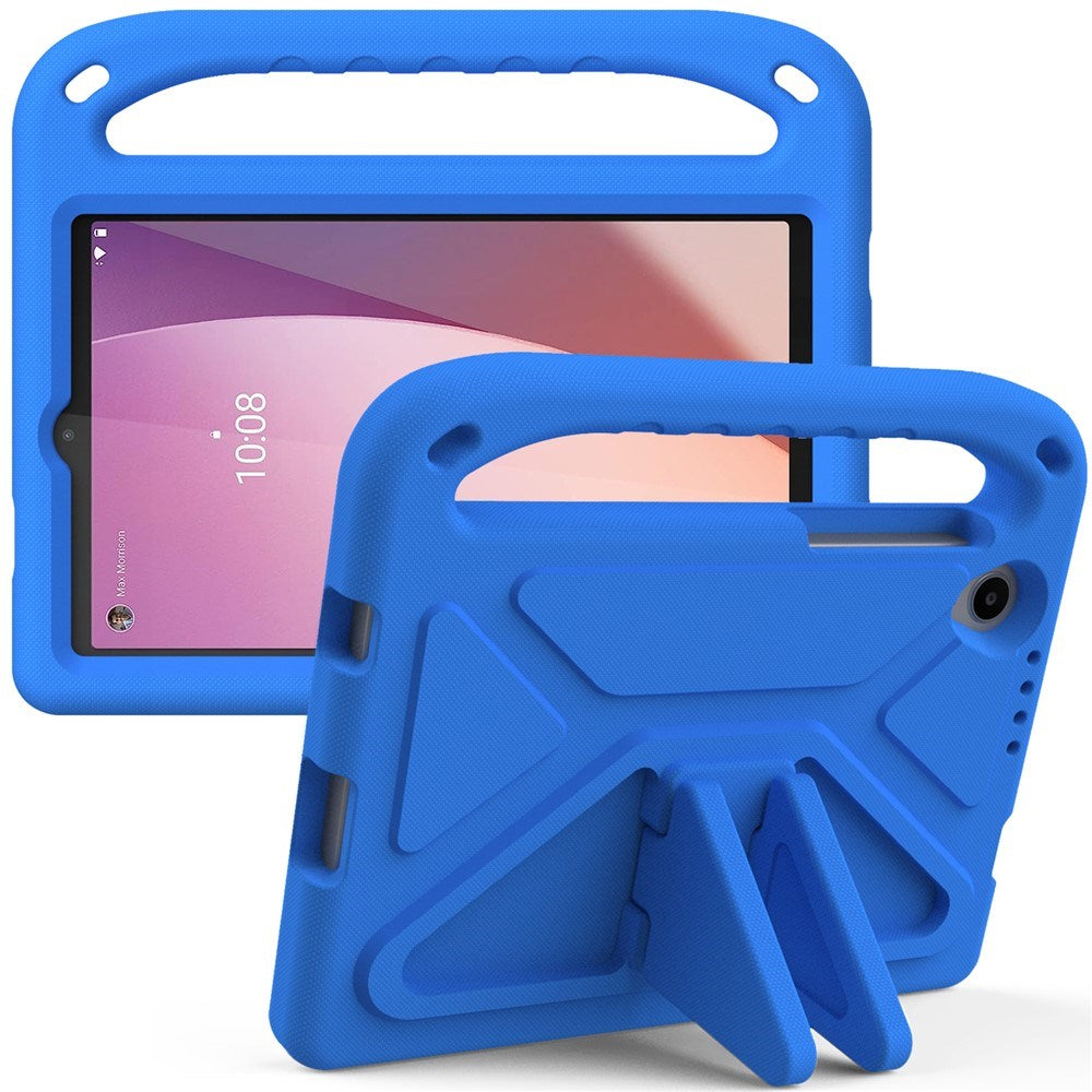 Lenovo Tab M8 (4. Gen.) - EIDERWOOD Børne Cover m. Håndtag & Ståfunktion - Blå