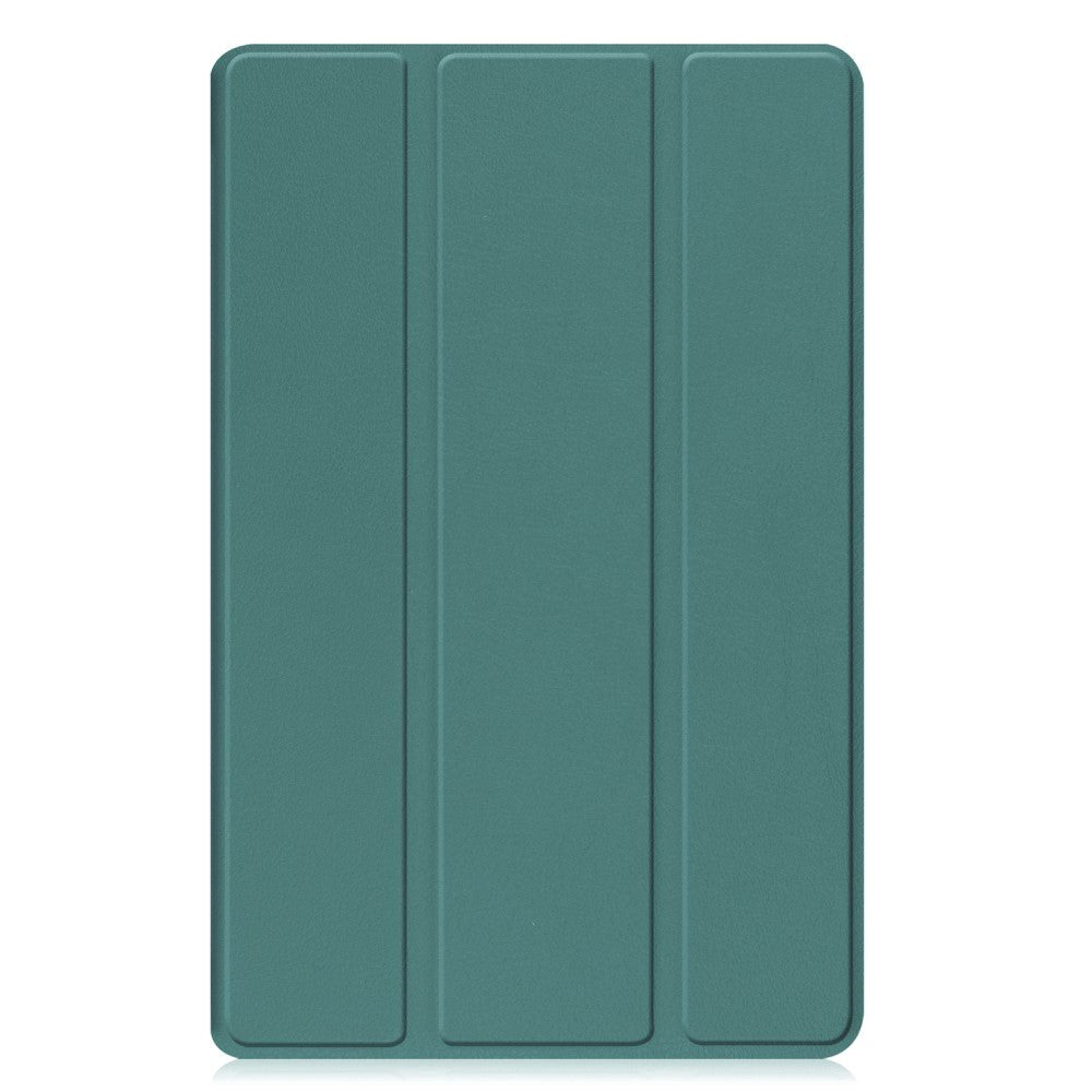 Samsung Galaxy Tab A9 Tri-Fold Læder Flip Cover m. Standerfunktion - Grøn