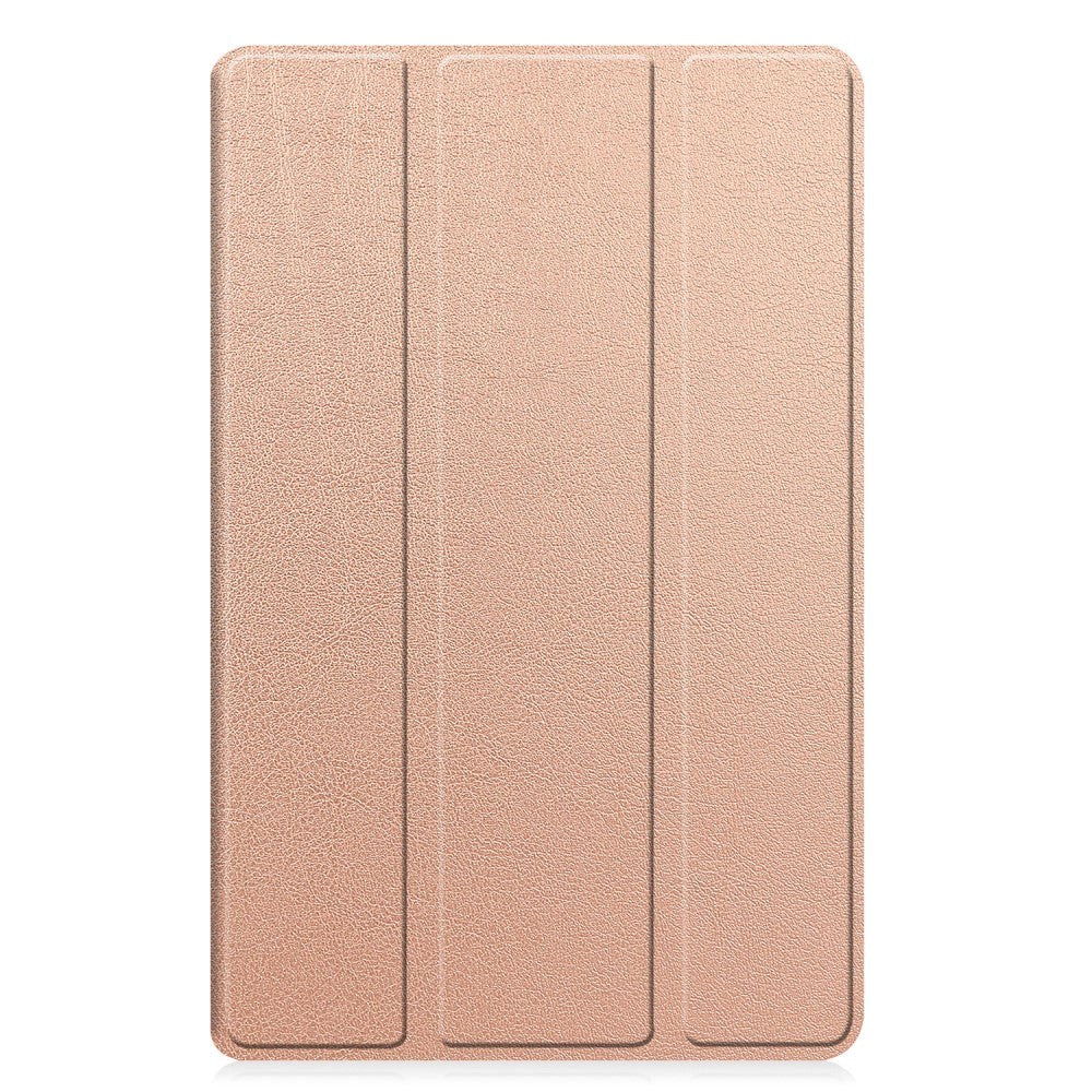 Samsung Galaxy Tab A9 Tri-Fold Læder Flip Cover m. Standerfunktion - Rose Gold