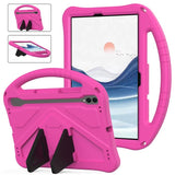 Samsung Galaxy Tab S9 / S8 / S7 - EIDERWOOD Børne Cover m. Håndtag & Ståfunktion - Lyserød