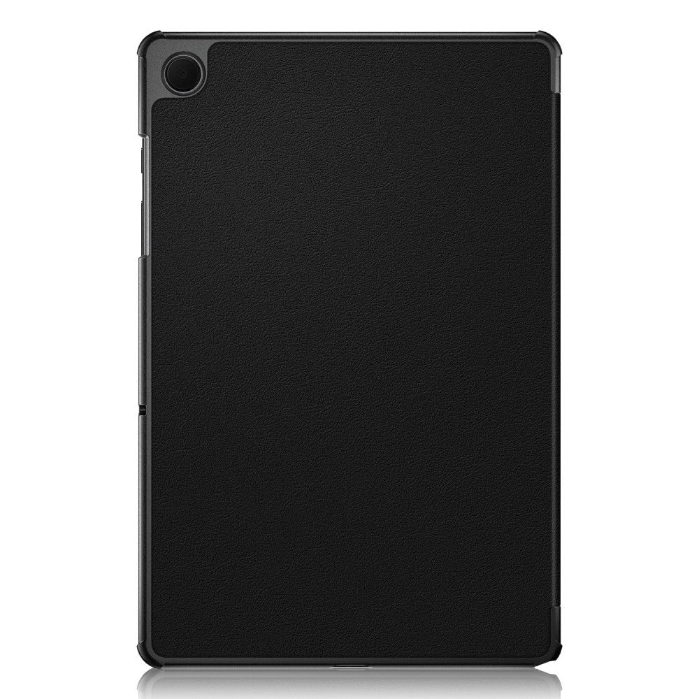 Samsung Galaxy Tab A9+ (Plus) Tri-Fold Læder Flip Cover m. Standerfunktion - Sort