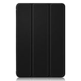 Samsung Galaxy Tab A9+ (Plus) Tri-Fold Læder Flip Cover m. Standerfunktion - Sort