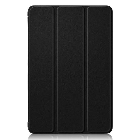 Samsung Galaxy Tab A9+ (Plus) Tri-Fold Læder Flip Cover m. Standerfunktion - Sort