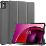 Lenovo Tab M10 (3. Gen) 10.1" (TB-328F/TB-328X) Tri-Fold Læder Flip Cover m. Standerfunktion - Grå