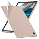 Samsung Galaxy Tab A9+ (Plus) Fleksibelt TPU Plastik Bagside Cover - Gennemsigtig