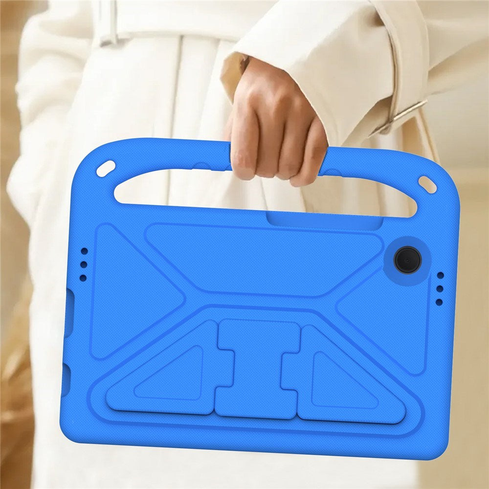 EIDERWOOD Samsung Galaxy Tab A11 / A9 Børnecover med Kickstand og Håndtag - Blå