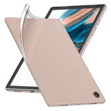 Samsung Galaxy Tab A9 Fleksibelt TPU Plastik Bagside Cover - Gennemsigtig