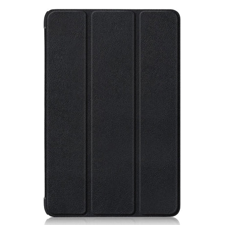 Samsung Galaxy Tab S9 FE + (Plus) Tri-Fold Læder Flip Cover m. Standerfunktion - Sort