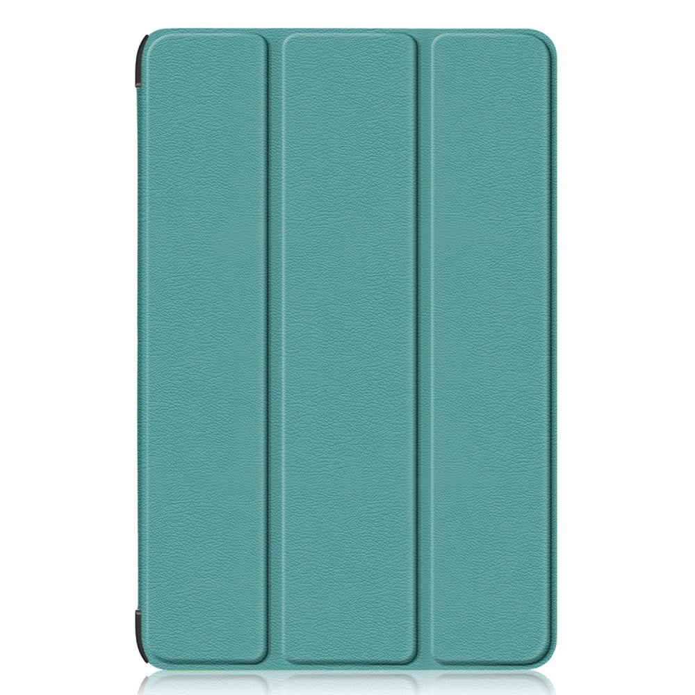 Samsung Galaxy Tab S9 FE + (Plus) Tri-Fold Læder Flip Cover m. Standerfunktion - Grøn