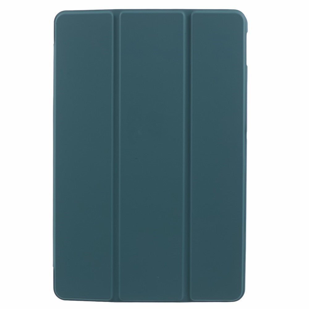 EIDERWOOD Xiaomi Redmi Pad SE Tri-Fold Kunstlæder Flip Cover - Mørkegrøn