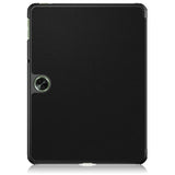 OnePlus Pad Go Tri-Fold Læder Flip Cover m. Standerfunktion - Sort