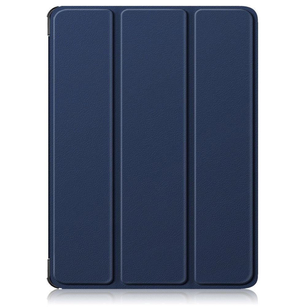 OnePlus Pad Go Tri-Fold Læder Flip Cover m. Standerfunktion - Blå