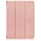 OnePlus Pad Go Tri-Fold Læder Flip Cover m. Standerfunktion - Rose Gold