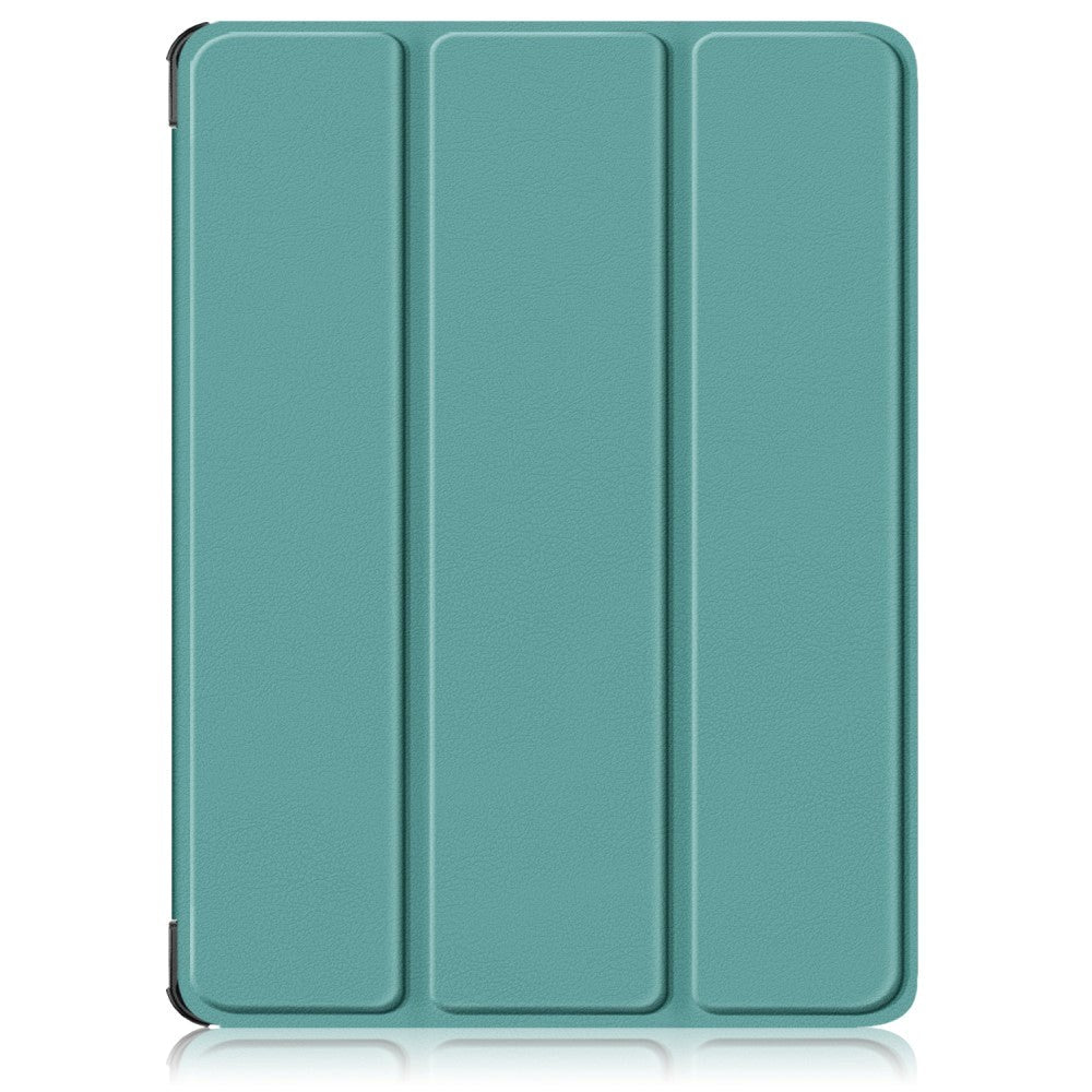 OnePlus Pad Go Tri-Fold Læder Flip Cover m. Standerfunktion - Turkis