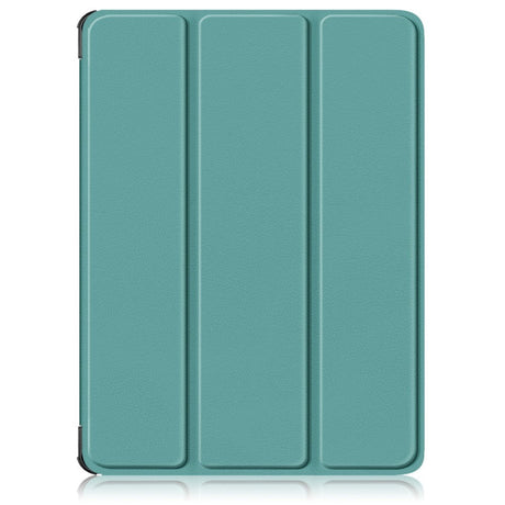 OnePlus Pad Go Tri-Fold Læder Flip Cover m. Standerfunktion - Turkis