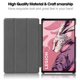 EIDERWOOD Lenovo Legion Tab (3. Gen.) 8.8" Kunstlæder Flip Tablet Cover - Grøn